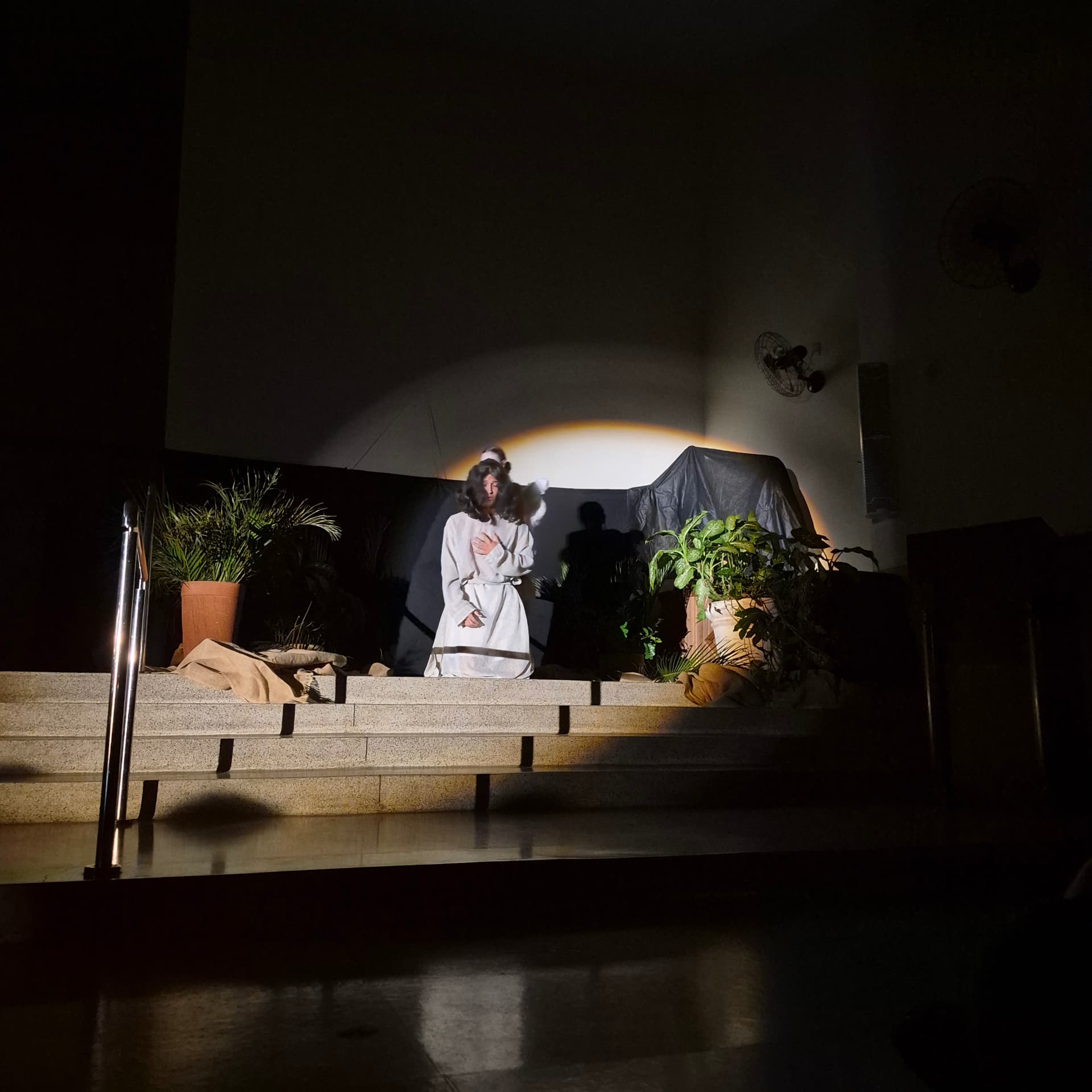 Jesus em oração no Horto das Oliveiras